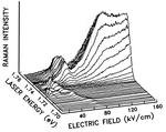 Doubly Resonant Raman Scattering Induced by an Electric Field